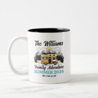 Vintage Camping en famille RV Van Road Trip