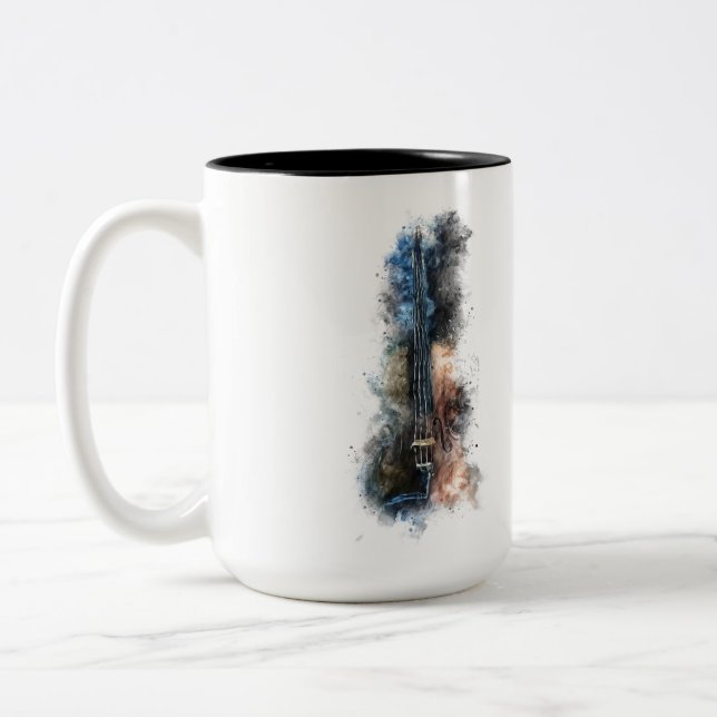 Tasse 2 Couleurs Violon (Gauche)