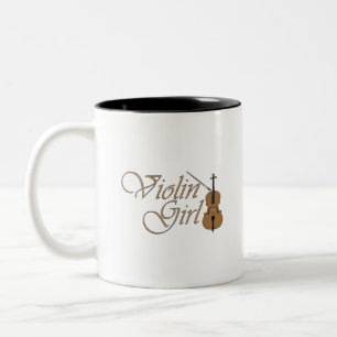 Tasse 2 Couleurs Violon fille