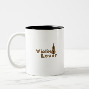 Tasse 2 Couleurs Violon Lover