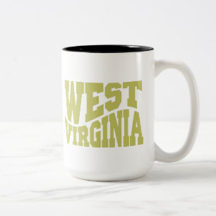 Tasse 2 Couleurs Virginie-Occidentale