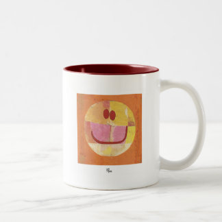 Tasse 2 Couleurs visage heureux de paul klee