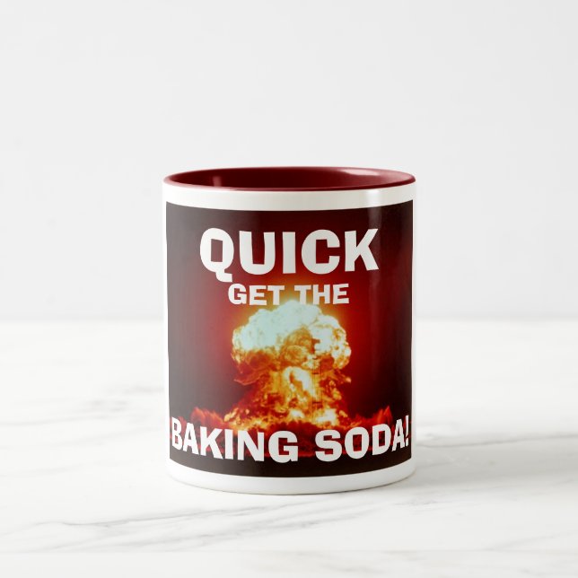 Tasse 2 Couleurs Vite, obtenez le BICARBONATE DE SOUDE ! (Centre)