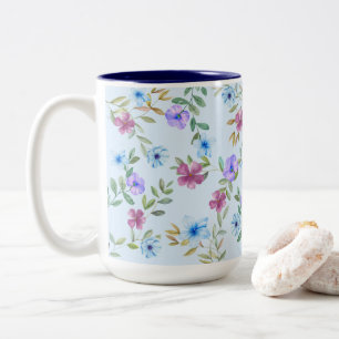Tasse 2 Couleurs Vivid Floral Garden