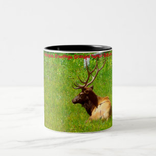 Tasse 2 Couleurs Vœux de Noël Papapi Hunter Gatherer