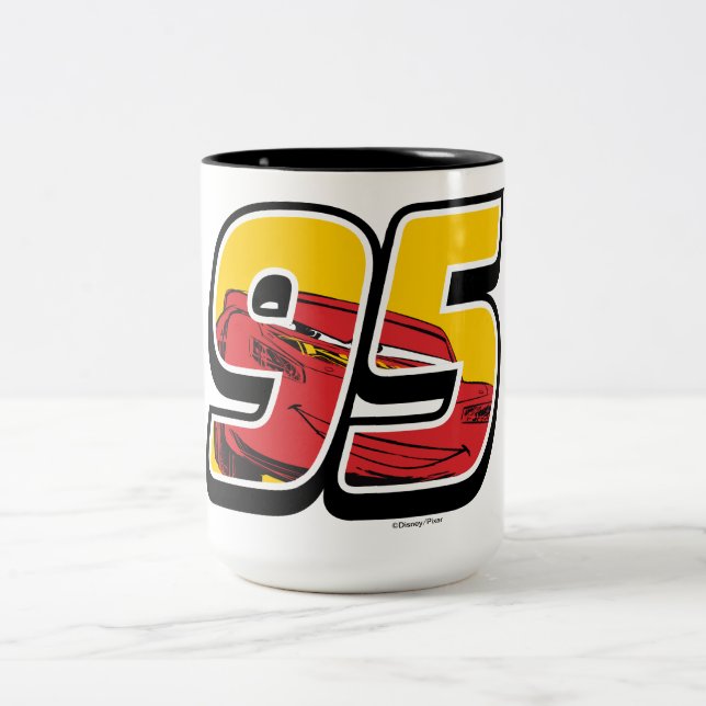 Tasse 2 Couleurs Voitures 3 | Lightning McQueen Go 95 (Centre)