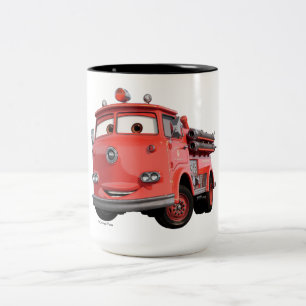 Tasse 2 Couleurs Voitures 3   Rouge