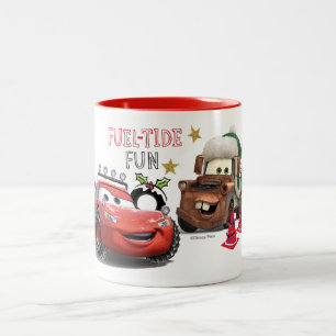 Tasse 2 Couleurs Voitures Plaisir Carburant