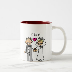 Tasse 2 Couleurs Voix d'échange de mariée et de chambre