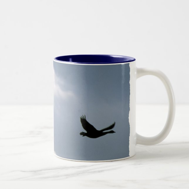 Tasse 2 Couleurs Vol des oies sauvages | Musique (Droit)