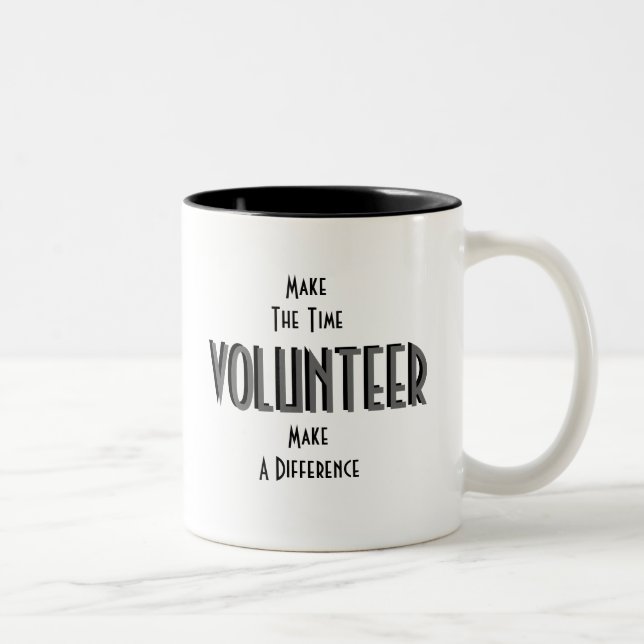 Tasse 2 Couleurs Volontaire (Droit)