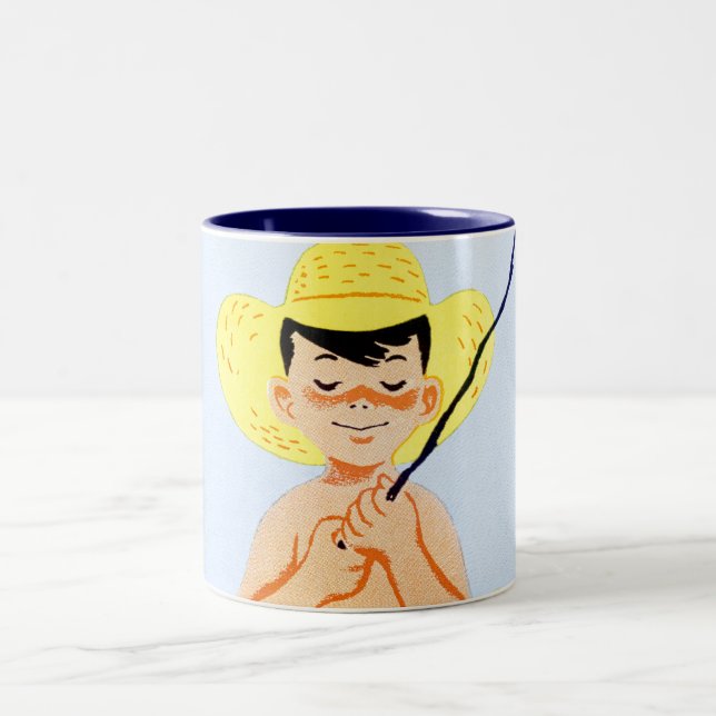 Tasse 2 Couleurs Vont les poissons (Centre)