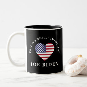 Tasse 2 Couleurs VOTE C'est vraiment important  Élection de Biden 