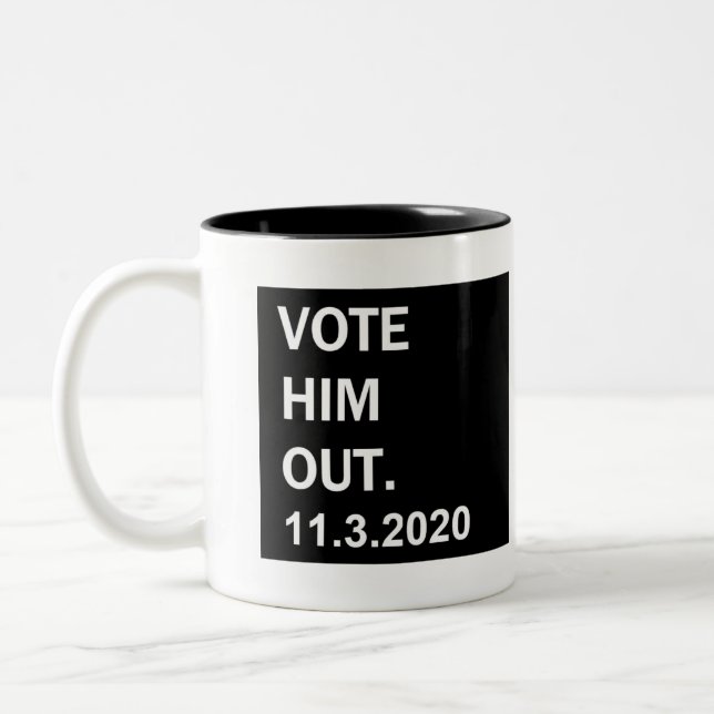 Tasse 2 Couleurs Votez-le (Gauche)