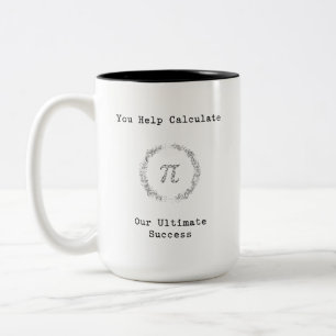 Tasse 2 Couleurs Vous Aidez à Calculer Notre Succès Ultime