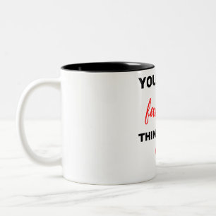 Tasse 2 Couleurs Vous êtes ma chose préférée à faire Noir