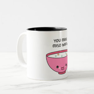 Tasse 2 Couleurs vous faites Miso Happy Cute bowl
