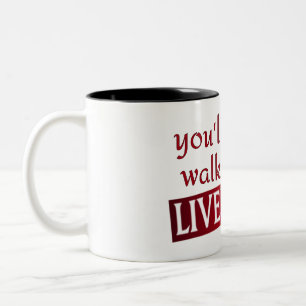 Tasse 2 Couleurs vous ne marcherez jamais seul Liverpool