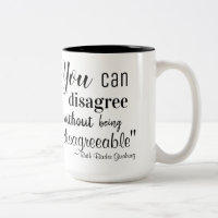 Vous pouvez être en désaccord sans Citer RBG désag