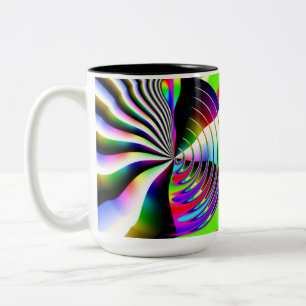 Tasse 2 Couleurs VOYAGE DANS L'ESPACE INTÉRIEUR (vous pouvez modifi