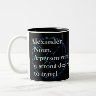 Tasse 2 Couleurs Voyage personnalisé