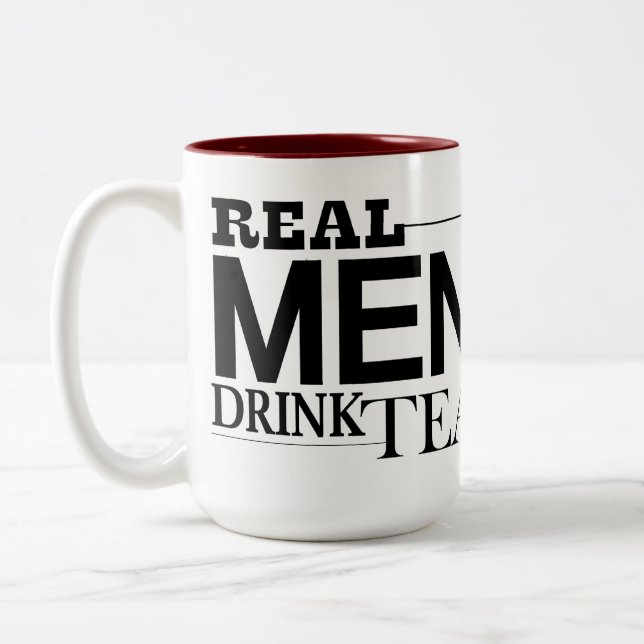 Tasse 2 Couleurs Vrai thé de boissons d'hommes (Gauche)
