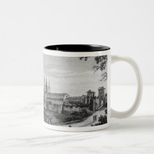 Tasse 2 Couleurs Vue d'abbaye de Cluny