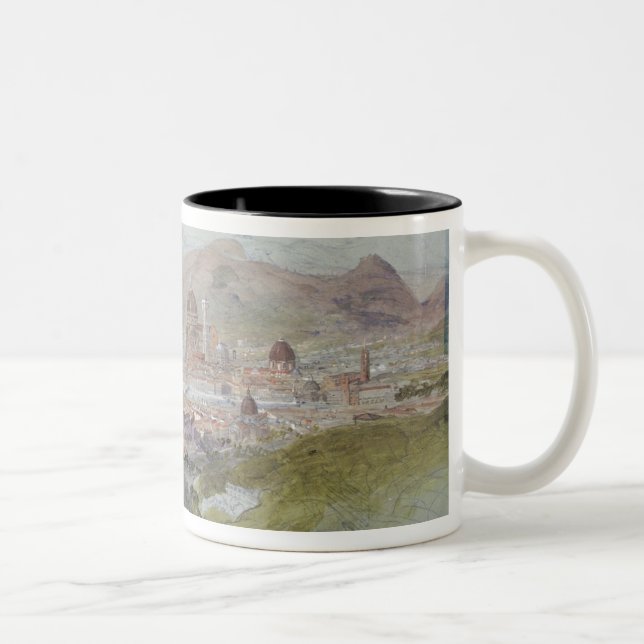 Tasse 2 Couleurs Vue de Florence, 1837-39 (Droit)