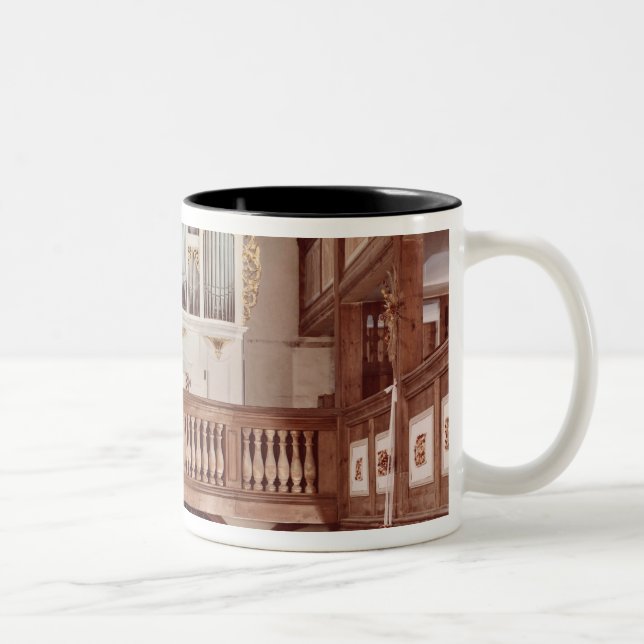 Tasse 2 Couleurs Vue de l'organe (Droit)