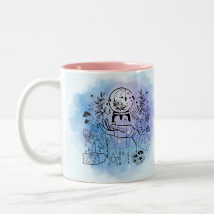 Tasse 2 Couleurs Vue des sorcières : Conception visionnaire mystiqu