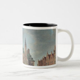 Tasse 2 Couleurs Vue du Grote Markt à Haarlem