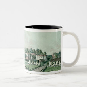 Tasse 2 Couleurs Vue du palais d'Augarten et du parc, Vienne