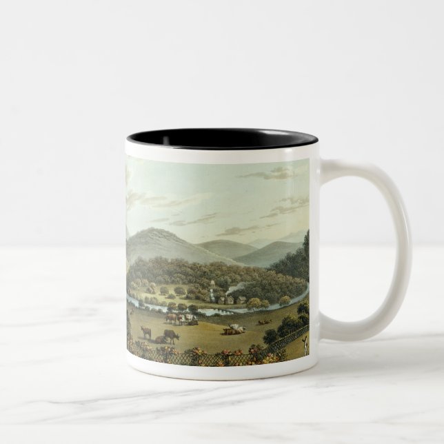 Tasse 2 Couleurs Vue générale des avants du sud et est du (Droit)