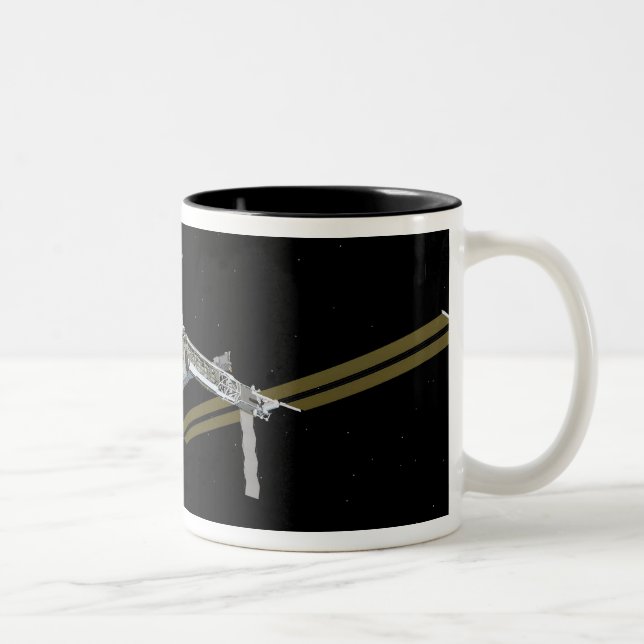 Tasse 2 Couleurs Vue générée par ordinateur 21 (Droit)