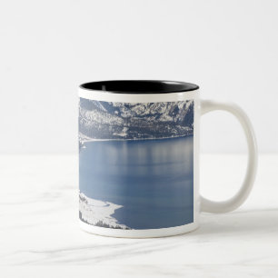 Tasse 2 Couleurs Vue Pittoresque du lac Tahoe, États-Unis