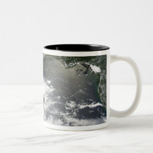 Tasse 2 Couleurs Vue satellite d'huile coulant 2