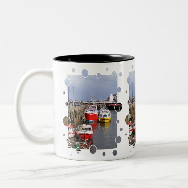 TASSE 2 COULEURS VUES SUR L'ANGLETERRE (Gauche)