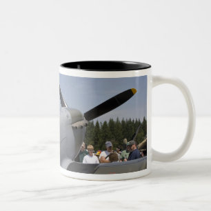 Tasse 2 Couleurs WA, rassemblement d'Arlington, Arlington, la