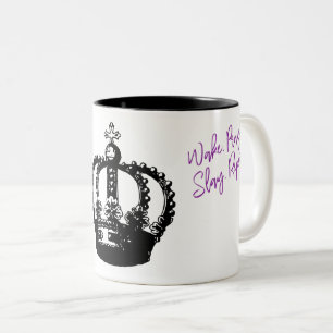 Tasse 2 Couleurs Wake.Pray.Slay.Repeat