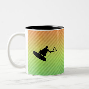 Tasse 2 Couleurs Wakeboarder