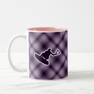 Tasse 2 Couleurs Wakeboarder pourpre