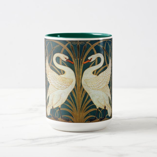 Tasse 2 Couleurs Walter Crane Swan (Centre)