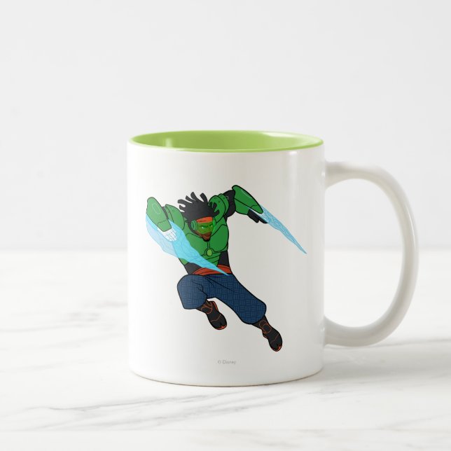 Tasse 2 Couleurs Wasabi surchargé (Droit)