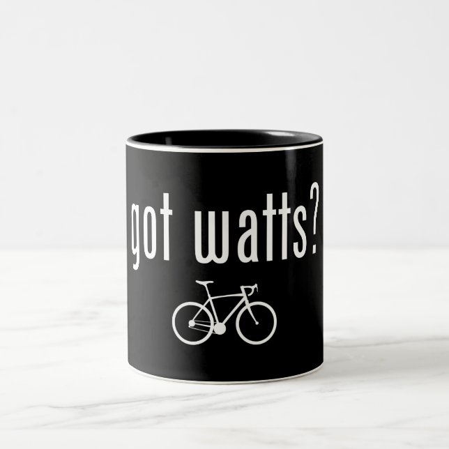 Tasse 2 Couleurs Watts Cycling (Centre)