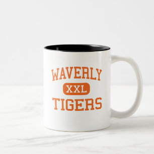 Tasse 2 Couleurs Waverly - tigres - lycée - Waverly Ohio
