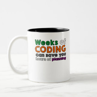 Tasse 2 Couleurs Weeks of coding