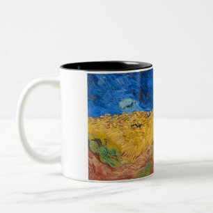 Tasse 2 Couleurs Wheatfield with Crows by Vincent van Gogh