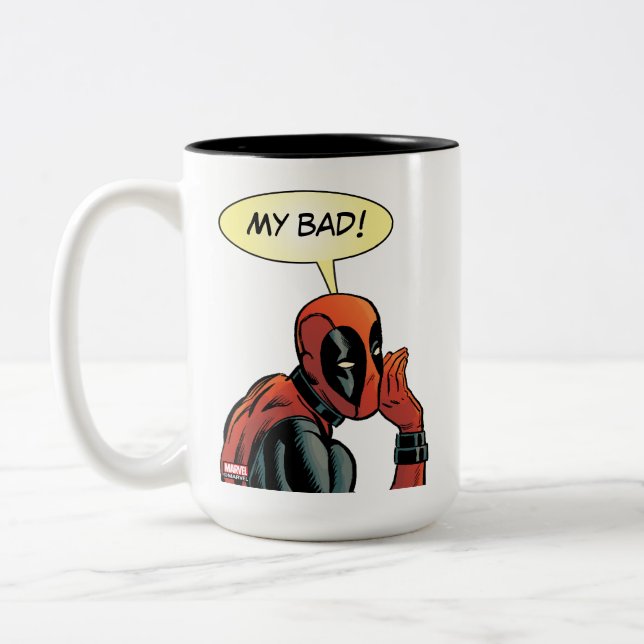 Tasse 2 Couleurs Whisper Deadpool (Gauche)