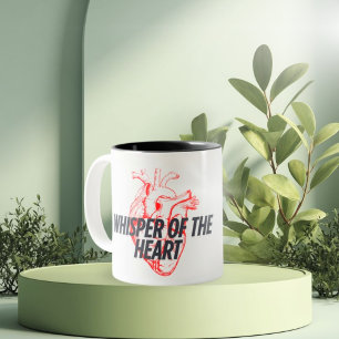 Tasse 2 Couleurs Whisper of the Heart - Élégant minimaliste