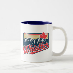 Tasse 2 Couleurs Whistler BC Canada